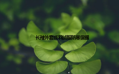 – 长袖外套或羽绒服防寒保暖